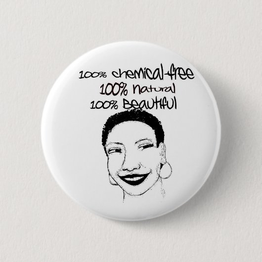 Schöner natürlicher TWA Button (Vorderseite)