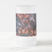 Schöner Nebelfleck-Fotoentwurf Mattglas Bierglas (Mittel)