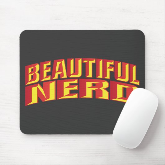 Schöner Nerd Mousepad (Mit Mouse)