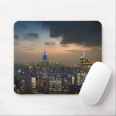 Schöner New Yorker Abend Skyline Mousepad (Mit Mouse)