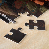 Schöner Niedlicher Pfauenvogel Puzzle (Seite)
