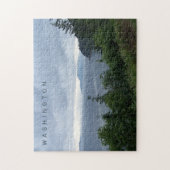Schöner Nordwestpazifik mit Bäumen Puzzle (Vertikal)