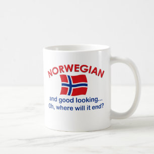 Schöner Norweger Kaffeetasse