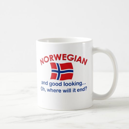 Schöner Norweger Kaffeetasse (Rechts)