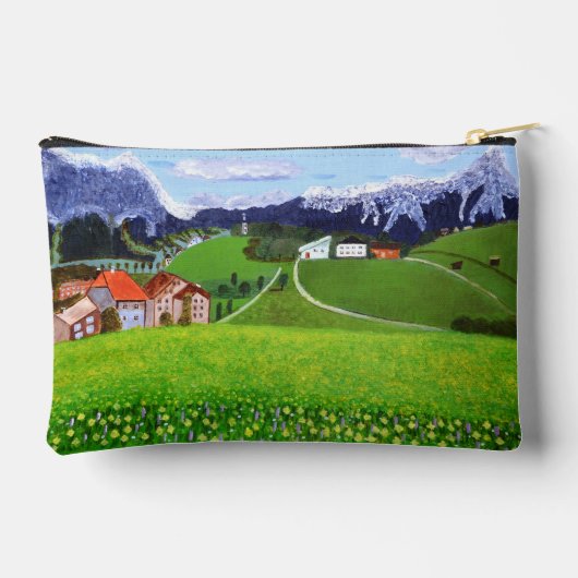 Schöner norwegischer Backpack Zubehörtasche (Rückseite)