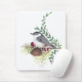 Schöner Nuthatch Bird Mousepad (Mit Mouse)