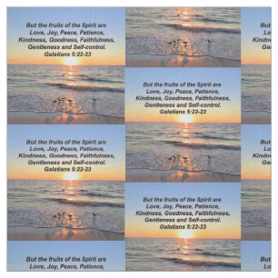 SCHÖNER OBST DES SPIRITT SERENITY SONNENS STOFF