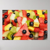 Schöner Obstsalat Poster (Vorne)