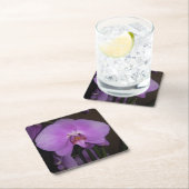 Schöner Orchid-Untersetzer Rechteckiger Pappuntersetzer (Vor Ort)