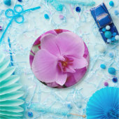 Schöner Orchideen-Pappteller Pappteller (Party)