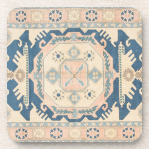 Schöner orientalischer antiker Kilim-Teppich Getränkeuntersetzer