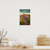 Schöner Ort Mount Teide Tenerife Reise Poster (Küche)