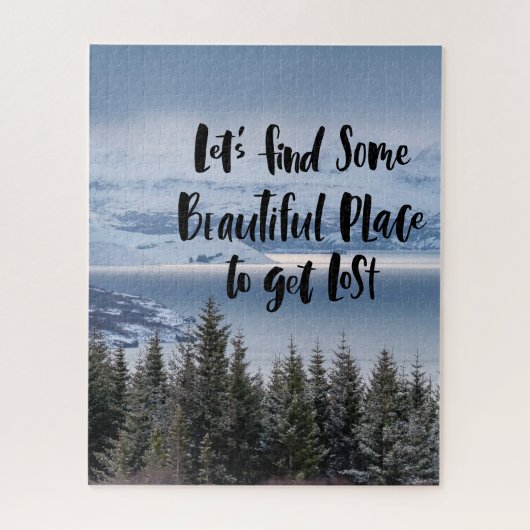 Schöner Ort Puzzle (Vertikal)