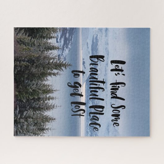 Schöner Ort Puzzle (Horizontal)