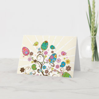 Schöner Ostei-Entwurf! Feiertagskarte