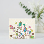 Schöner Ostei-Entwurf! Postkarte (Stehend Vorderseite)