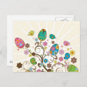 Schöner Ostei-Entwurf! Postkarte (Vorne/Hinten)