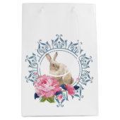 Schöner Osterhase Mittlere Geschenktüte (Vorderseite)