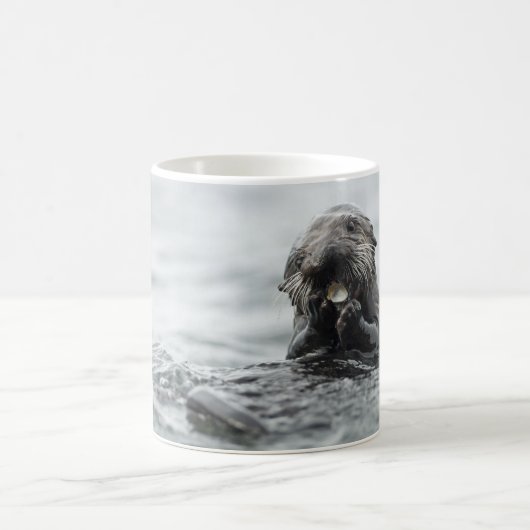 Schöner Otter Kaffeetasse (Mittel)