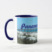 Schöner Panama-Stadt Strand, Florida Tasse (Links)