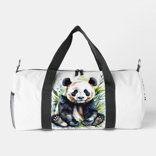 Schöner Panda Bear Personal Duffle Bag (Rückseite)