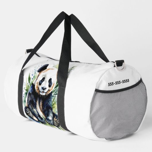 Schöner Panda Bear Personal Duffle Bag (Rechte Ecke)