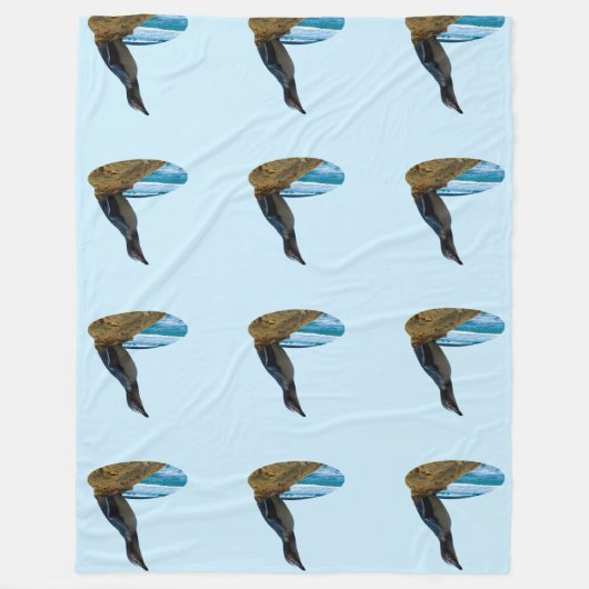 Schöner Penguin, Fleecedecke (Vorderseite)