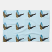 Schöner Penguin, Geschirrtuch (Horizontal)