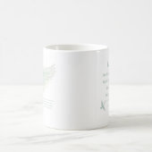 Schöner personalisierter Aaronischer Segen Kaffeetasse (Mittel)
