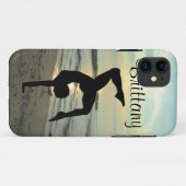 SCHÖNER PERSONALISIERTER GYMNASTICS IPHONE-FALL Case-Mate iPhone HÜLLE (Rückseite (Horizontal))