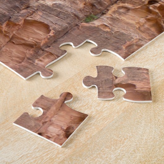 Schöner Petra-Tempel, Jordanien, Puzzle (Seite)