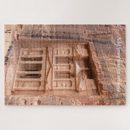Schöner Petra-Tempel, Jordanien, Puzzle (Horizontal)