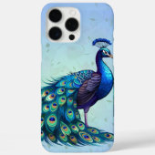 Schöner Pfau Case-Mate iPhone Hülle (Rückseite)