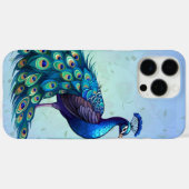 Schöner Pfau Case-Mate iPhone Hülle (Rückseite (Horizontal))