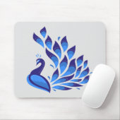 Schöner Pfau Mousepad (Mit Mouse)