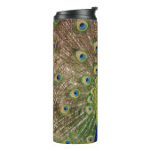 Schöner Pfau Thermosbecher (Nach links gedreht)