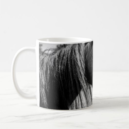 SCHÖNER PFERD KAFFEETASSE (Links)