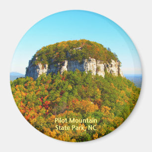 Schöner Pilot Mountain State Park NC Magnet