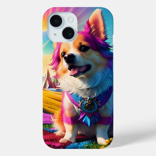 Schöner Pink Puppy Dog Case-Mate iPhone Hülle (Rückseite)