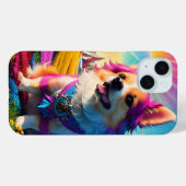Schöner Pink Puppy Dog Case-Mate iPhone Hülle (Rückseite (Horizontal))