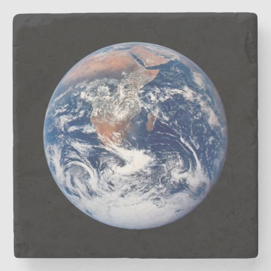 Schöner Planet Earth Stone Untersetzer (Vorderseite)