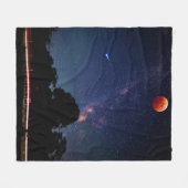 Schöner Platz Fleecedecke (Vorderseite (Horizontal))