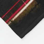 Schöner Platz Fleecedecke (Ecke)