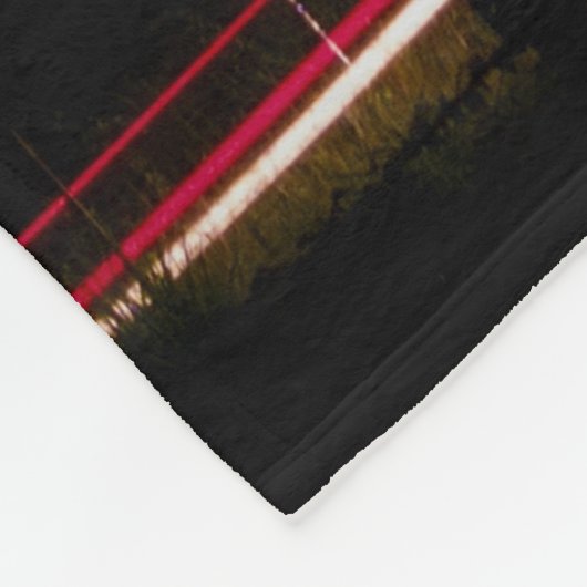 Schöner Platz Fleecedecke (Ecke)