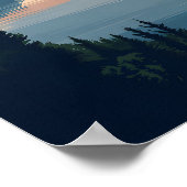 Schöner Platz Geirangerfjord Norwegen Reisen Poster (Ecke)