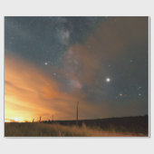 Schöner Platz Geschenkpapier (Flach)