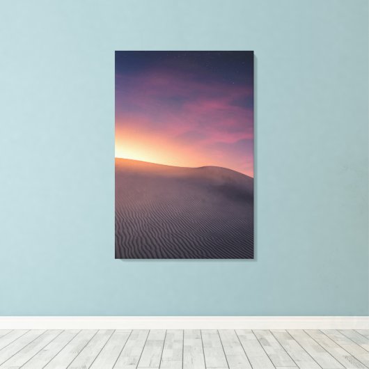 Schöner Platz Leinwanddruck (Insitu (Holzboden))