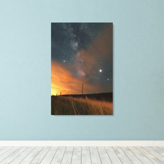 Schöner Platz Leinwanddruck (Insitu (Holzboden))