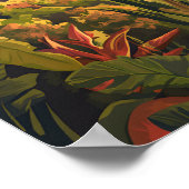 Schöner Platz Teide Tenerife Reisen Poster (Ecke)