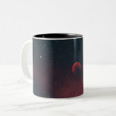 Schöner Platz Zweifarbige Tasse (Vorderseite Links)
